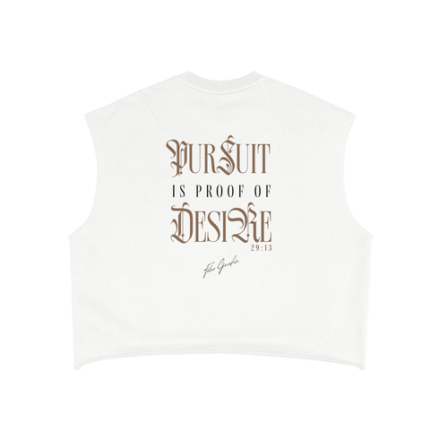 "HOT PURSUIT" French Terry Boxy Tank Top